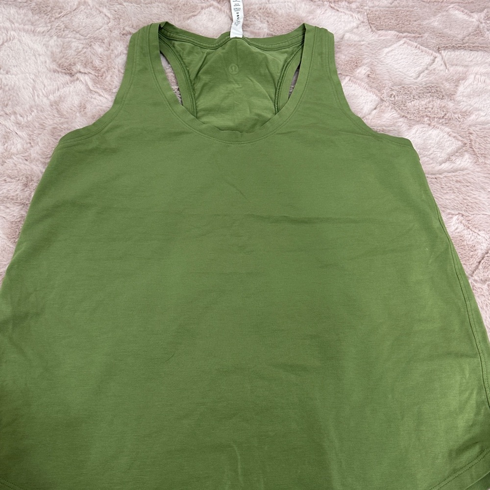 Lululemon Athletica Olive Tank Top